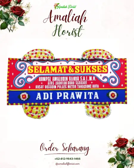 Papan Bunga Ucapan Selamat Karangkancana