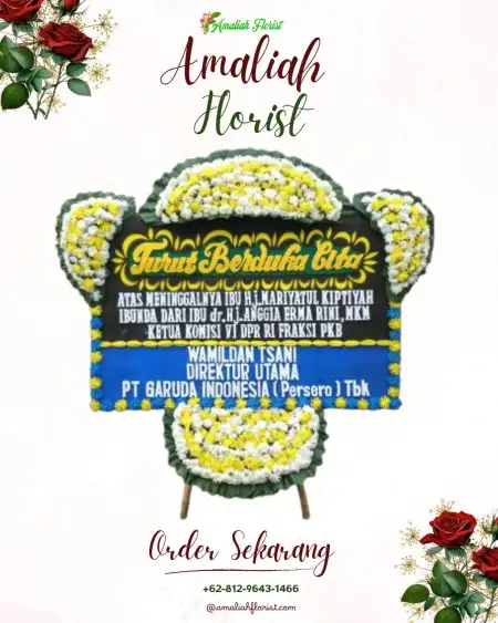 Papan Bunga Duka Karangkancana